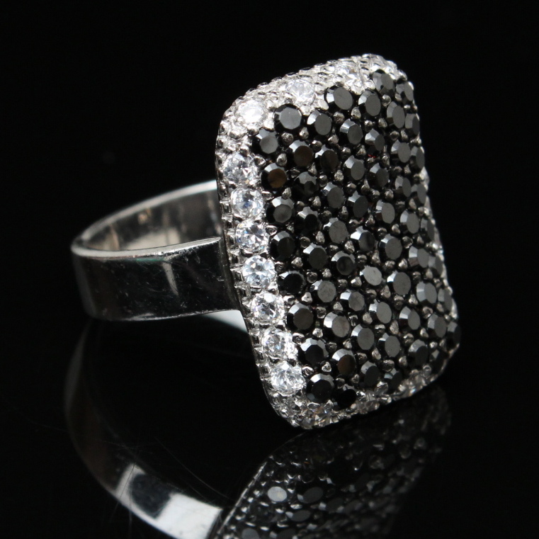 Sterling Silver Cubic Zirconia Ring