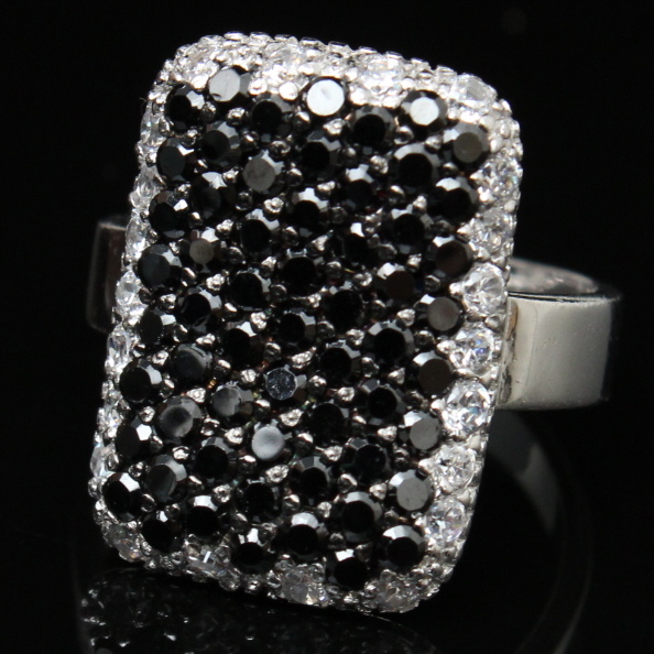 Sterling Silver Cubic Zirconia Ring