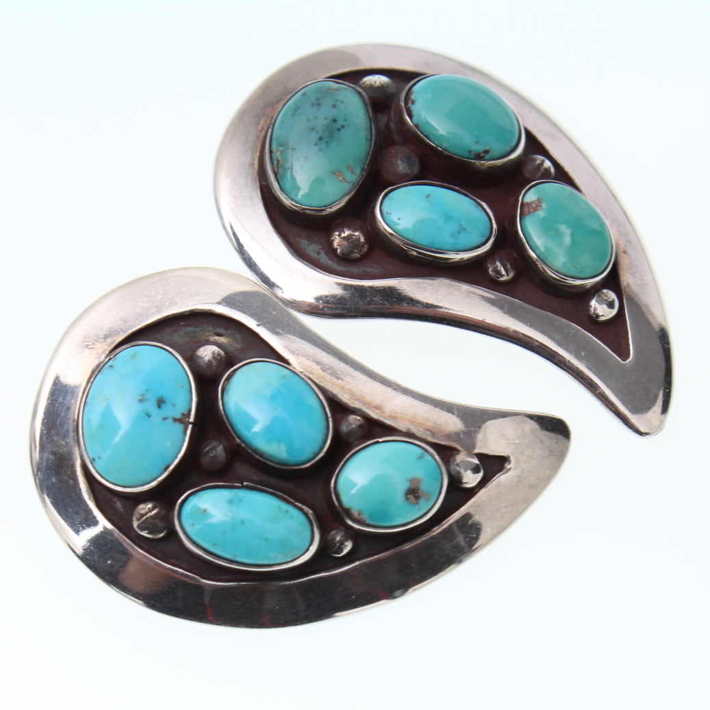 Sterling Silver Turquoise Earrings