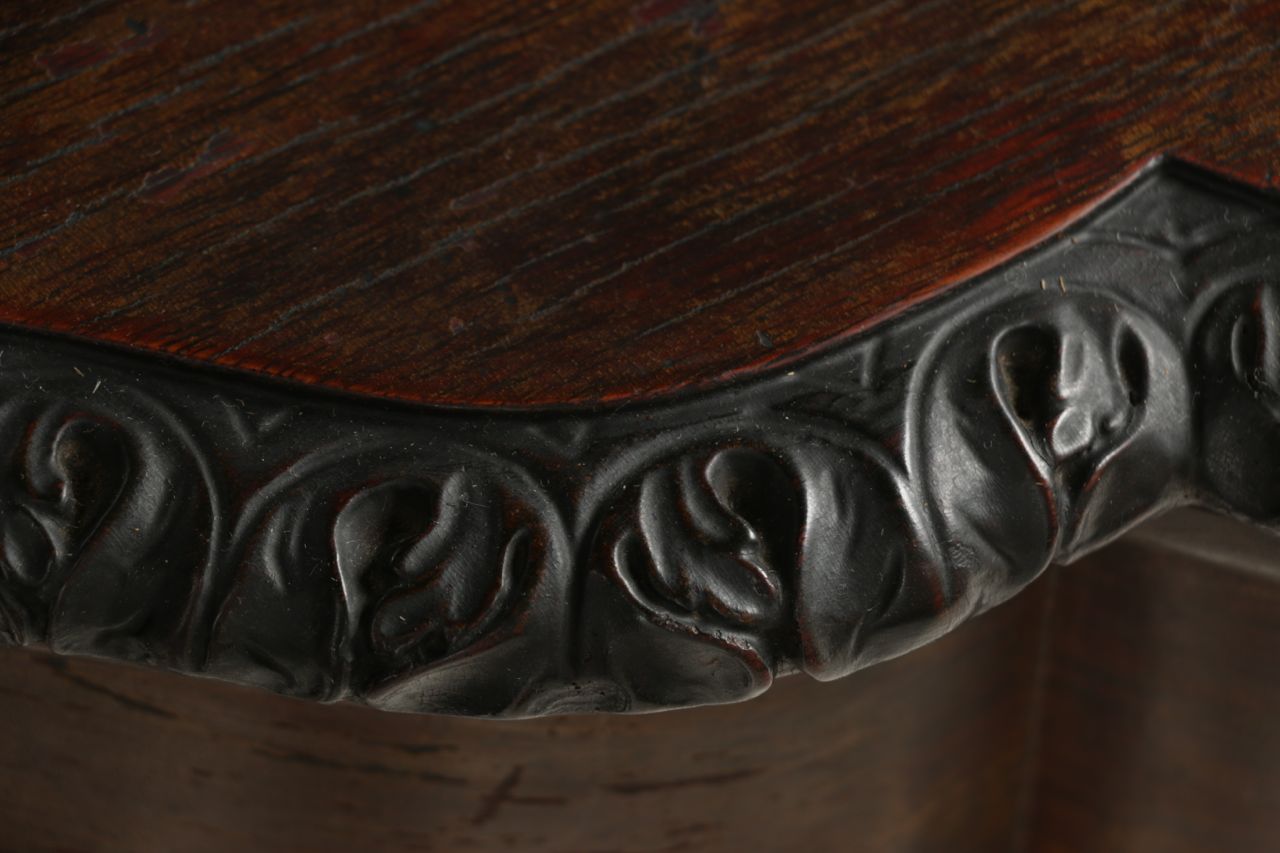 Fine American Rococo Revival Rosewood Etagère / Console Table