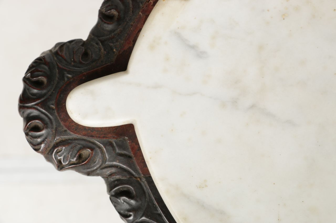 Fine American Rococo Revival Rosewood Etagère / Console Table