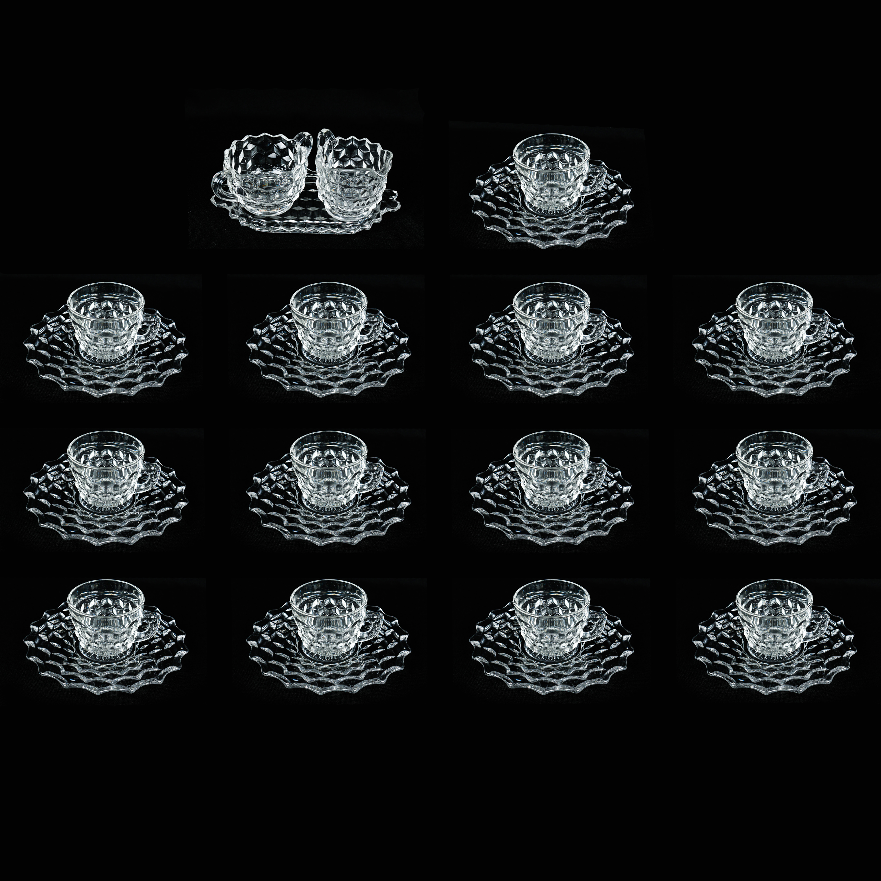 Vintage Fostoria "American" Pattern Tableware