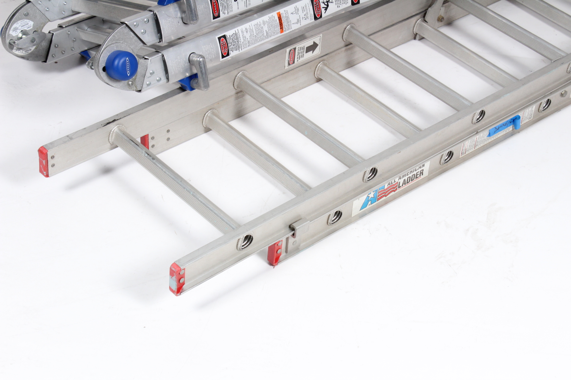 Extension Ladders Featuring Werner and All American