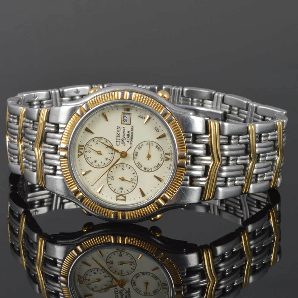 Citizen's Elegance Chronograph Alarm Watch