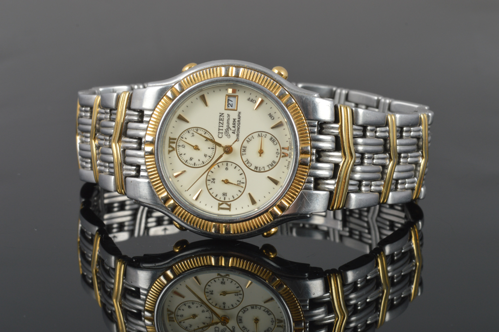 Citizen's Elegance Chronograph Alarm Watch