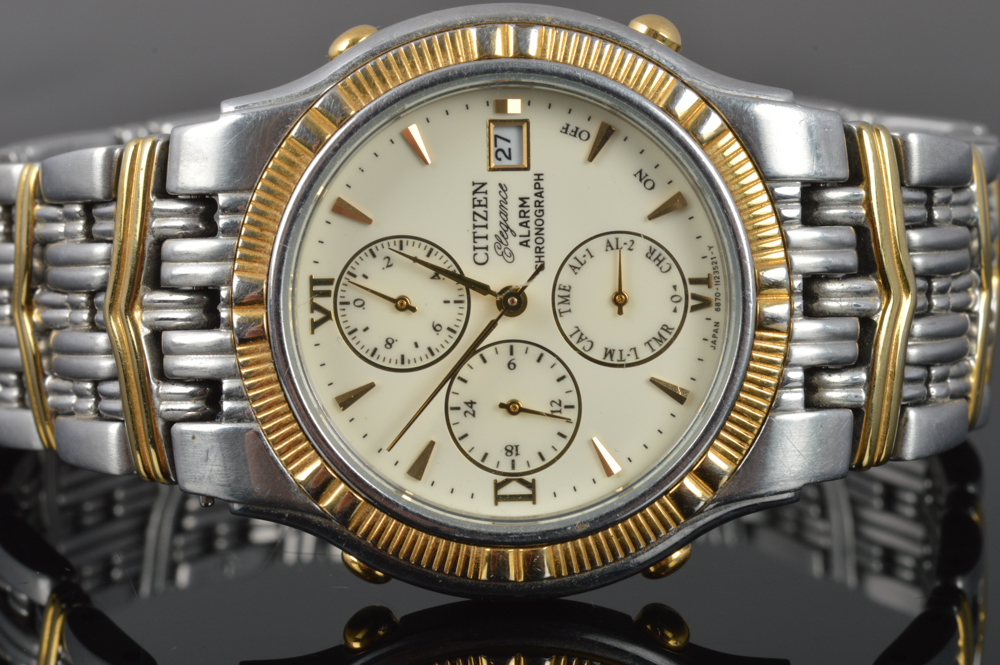 Citizen's Elegance Chronograph Alarm Watch