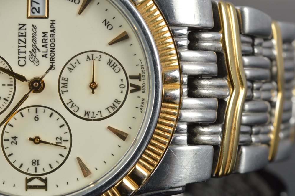 Citizen's Elegance Chronograph Alarm Watch