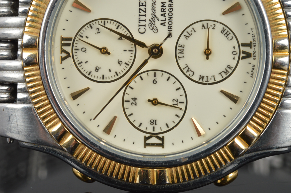 Citizen's Elegance Chronograph Alarm Watch