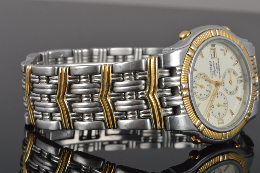 Citizen's Elegance Chronograph Alarm Watch