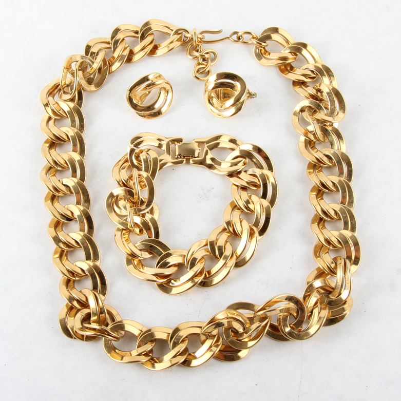 Vintage Monet Costume Jewelry Set