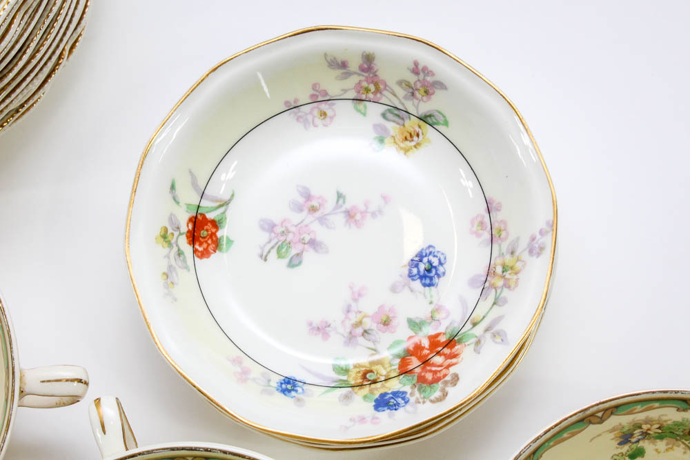 Selection of China by Johnson Brothers and Haviland