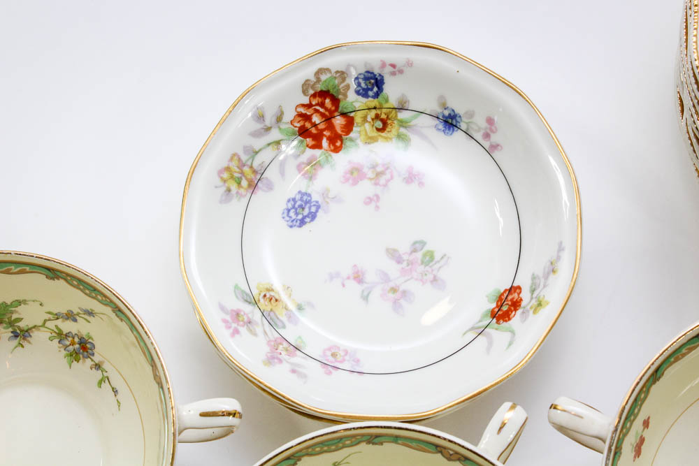 Selection of China by Johnson Brothers and Haviland