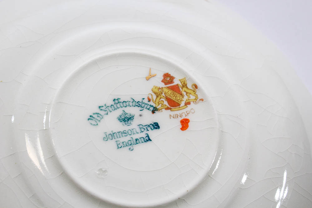 Selection of China by Johnson Brothers and Haviland