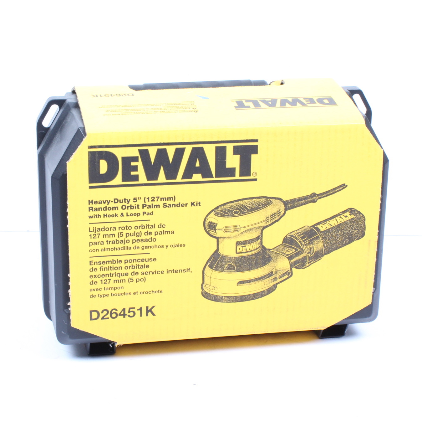 DeWalt Heavy-Duty Orbit Palm Sander Kit