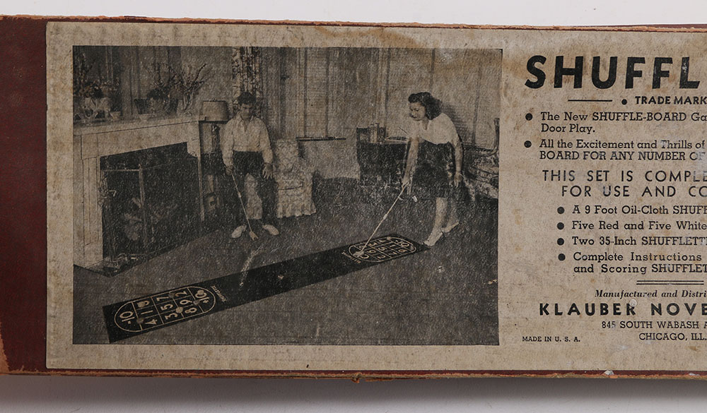 Vintage Portable Shufflette Set