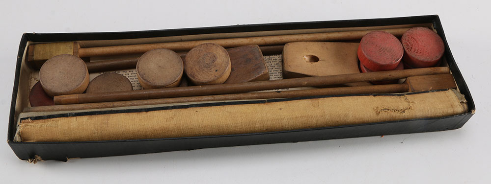 Vintage Portable Shufflette Set