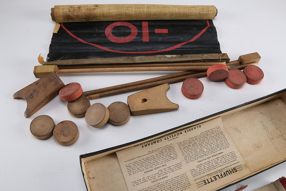 Vintage Portable Shufflette Set