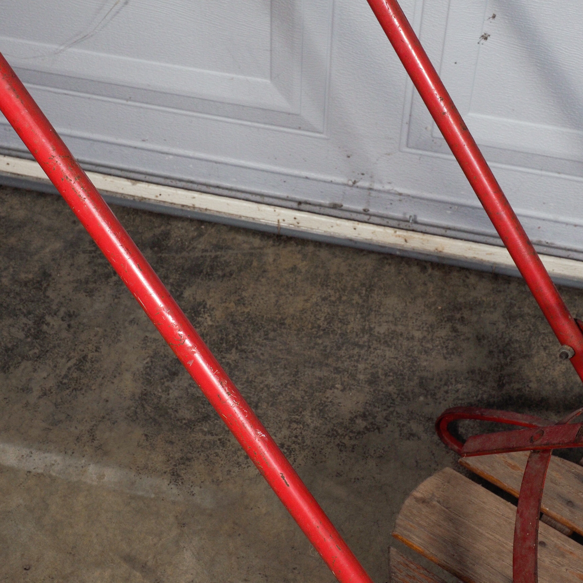 Vintage "Model 28" Red Flexible Flyer Sled