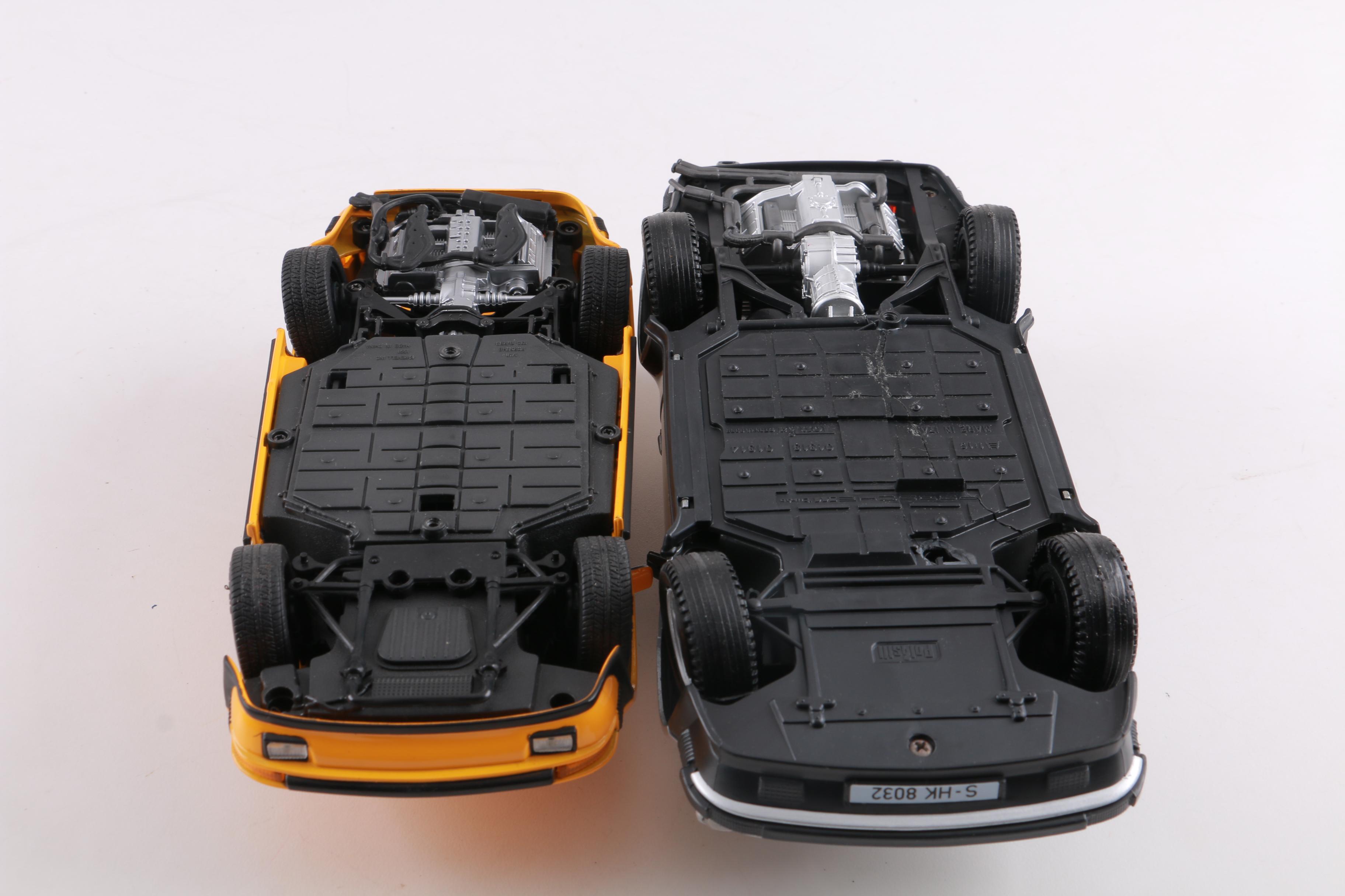 Collection of Porsche Die-Cast Models