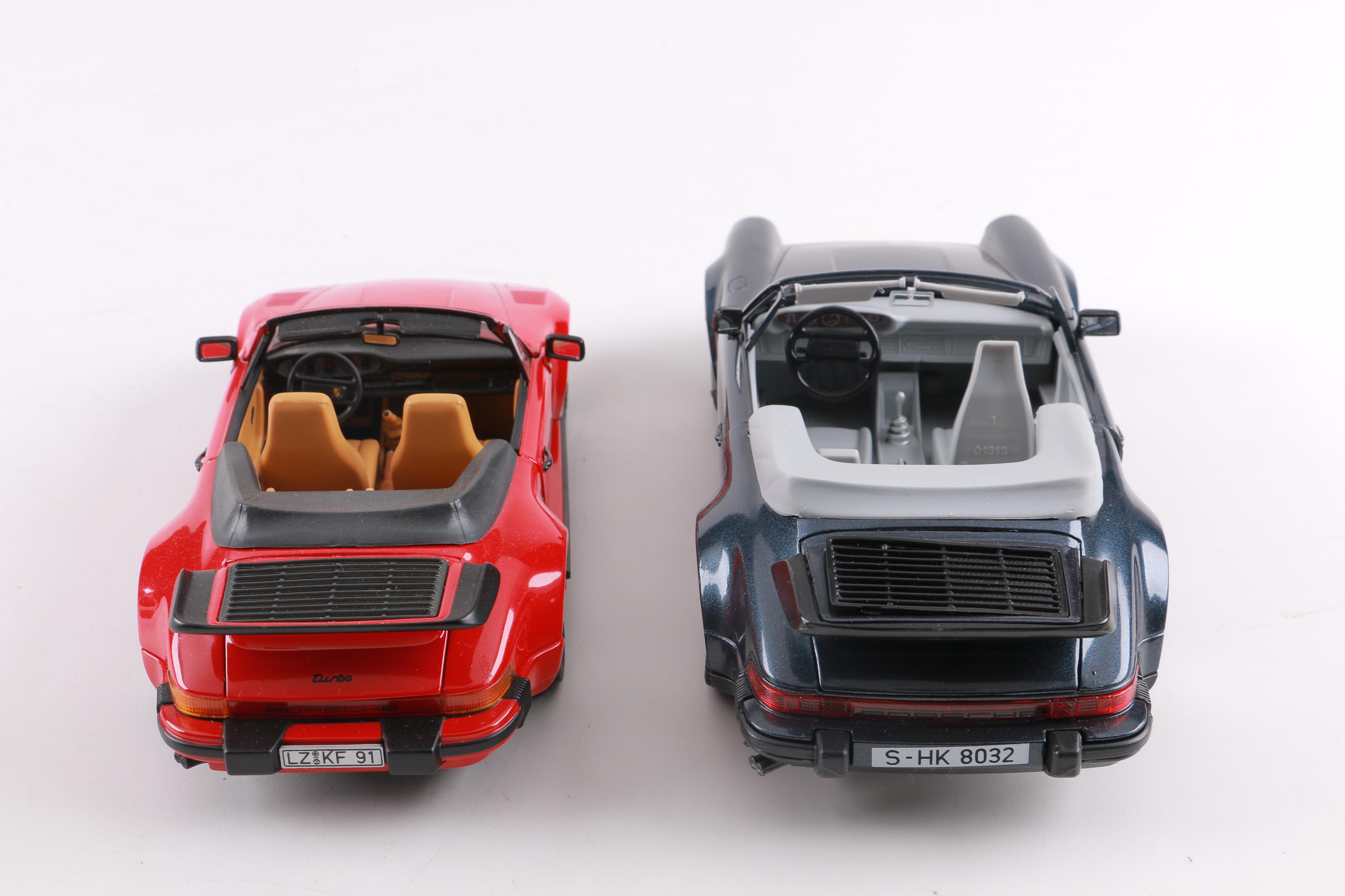 Collection of Porsche Die-Cast Models