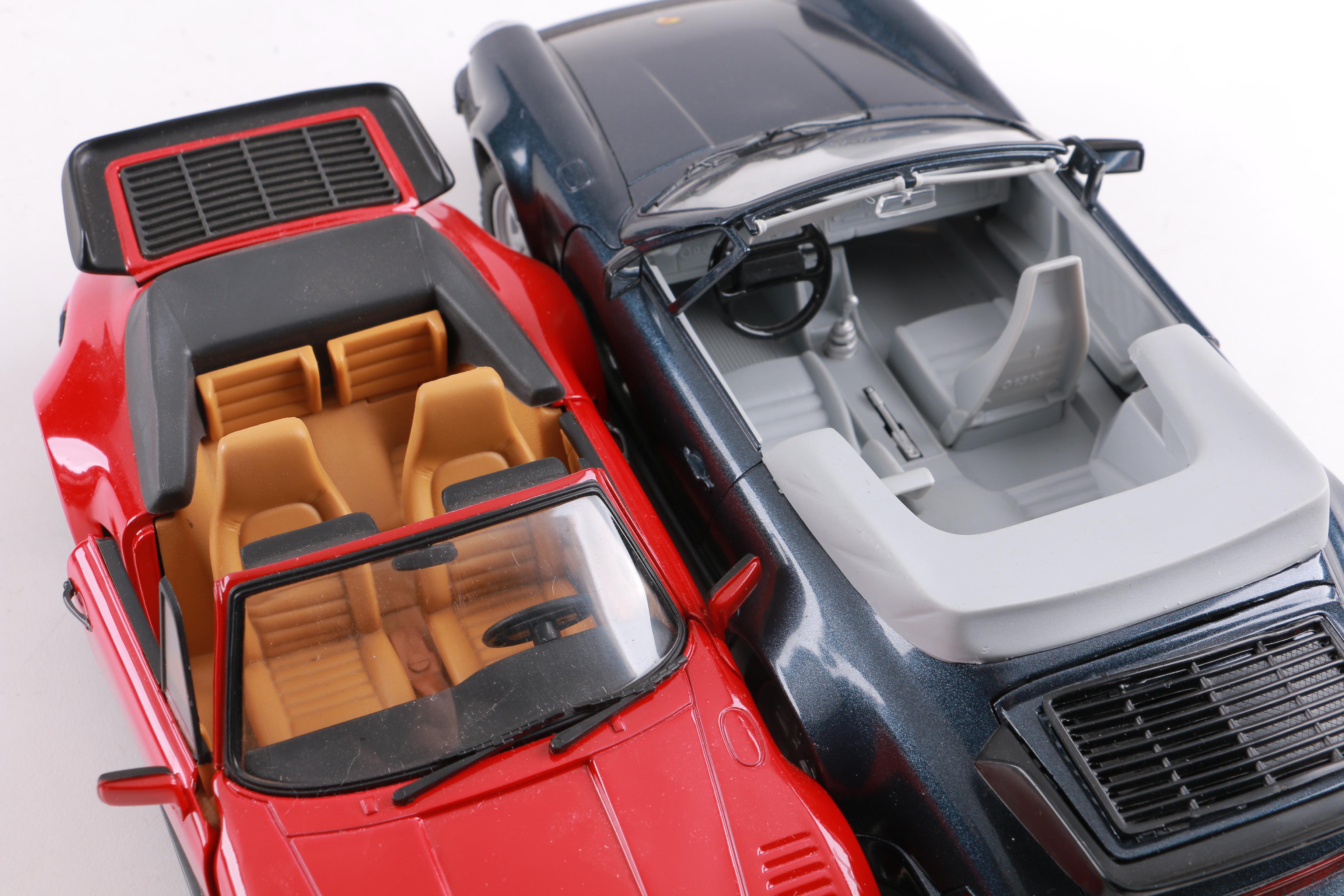 Collection of Porsche Die-Cast Models