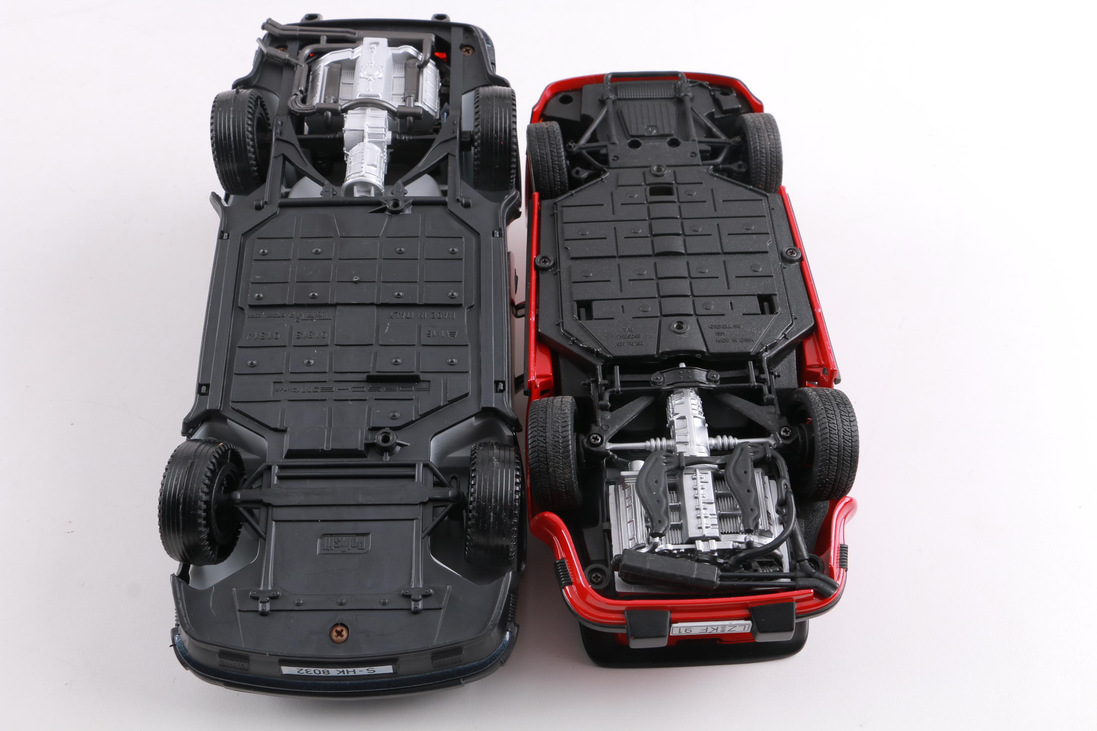 Collection of Porsche Die-Cast Models