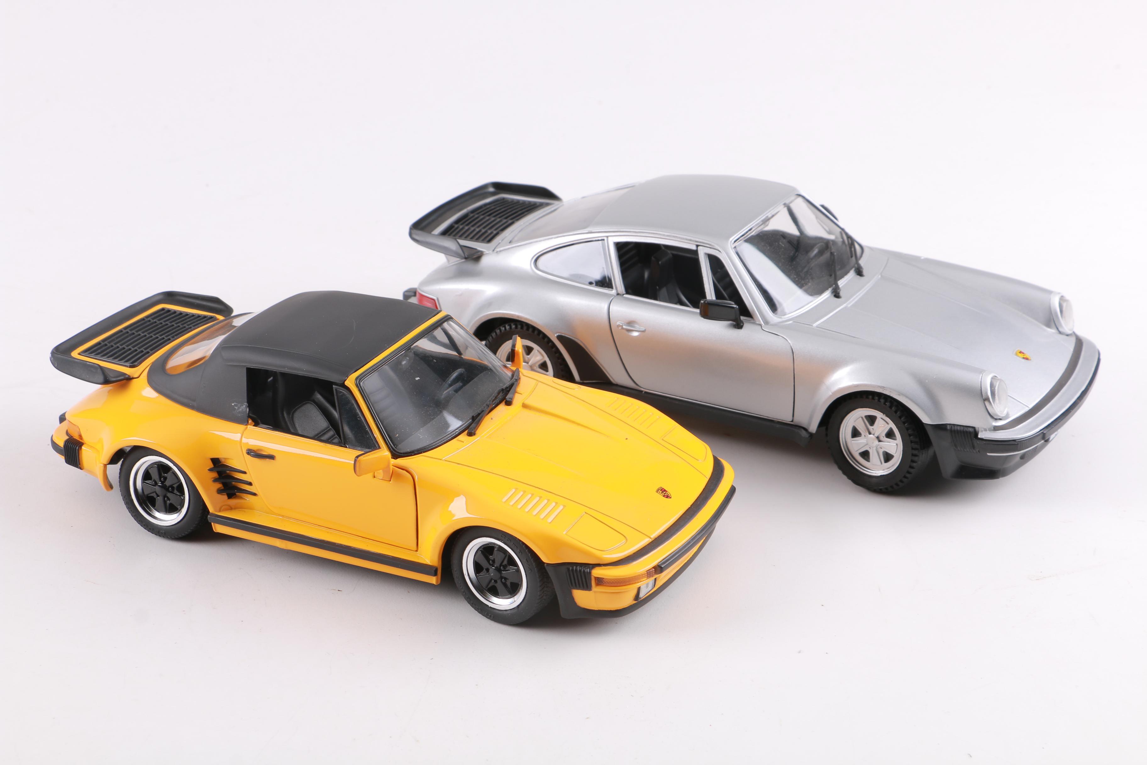 Collection of Porsche Die-Cast Models