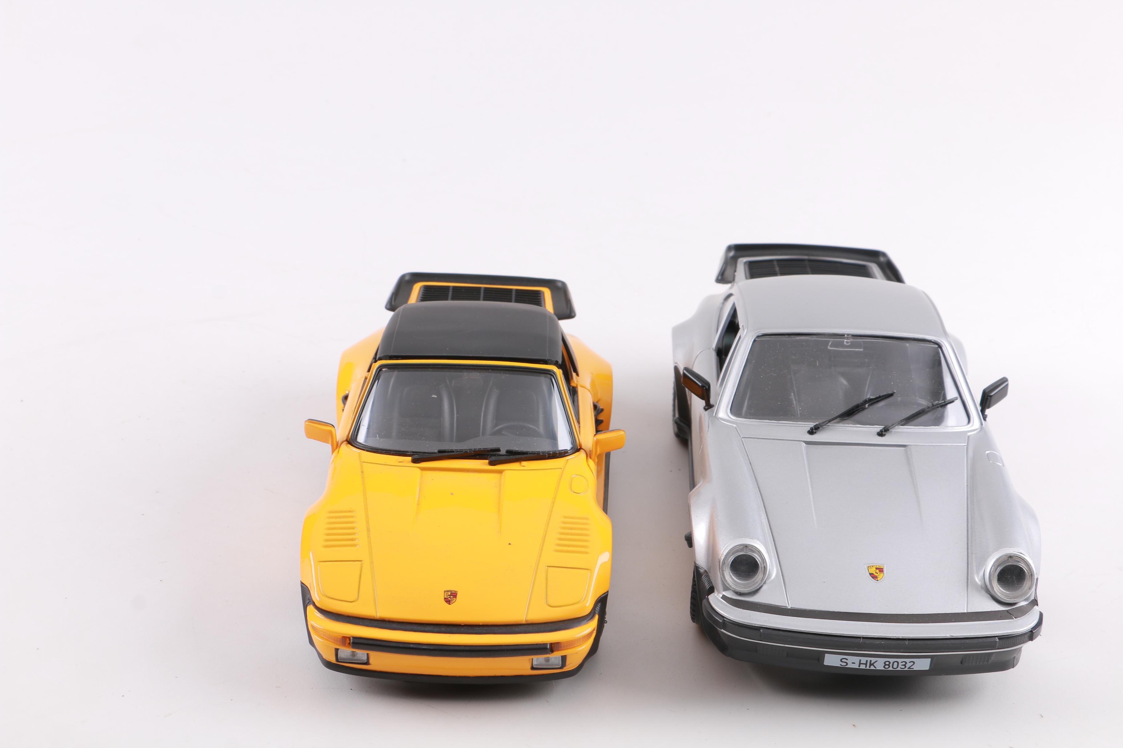 Collection of Porsche Die-Cast Models