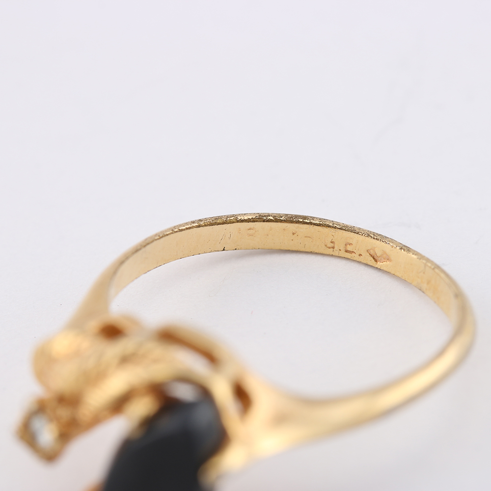 Gold Tone Bracelet, Rings, and Necklaces