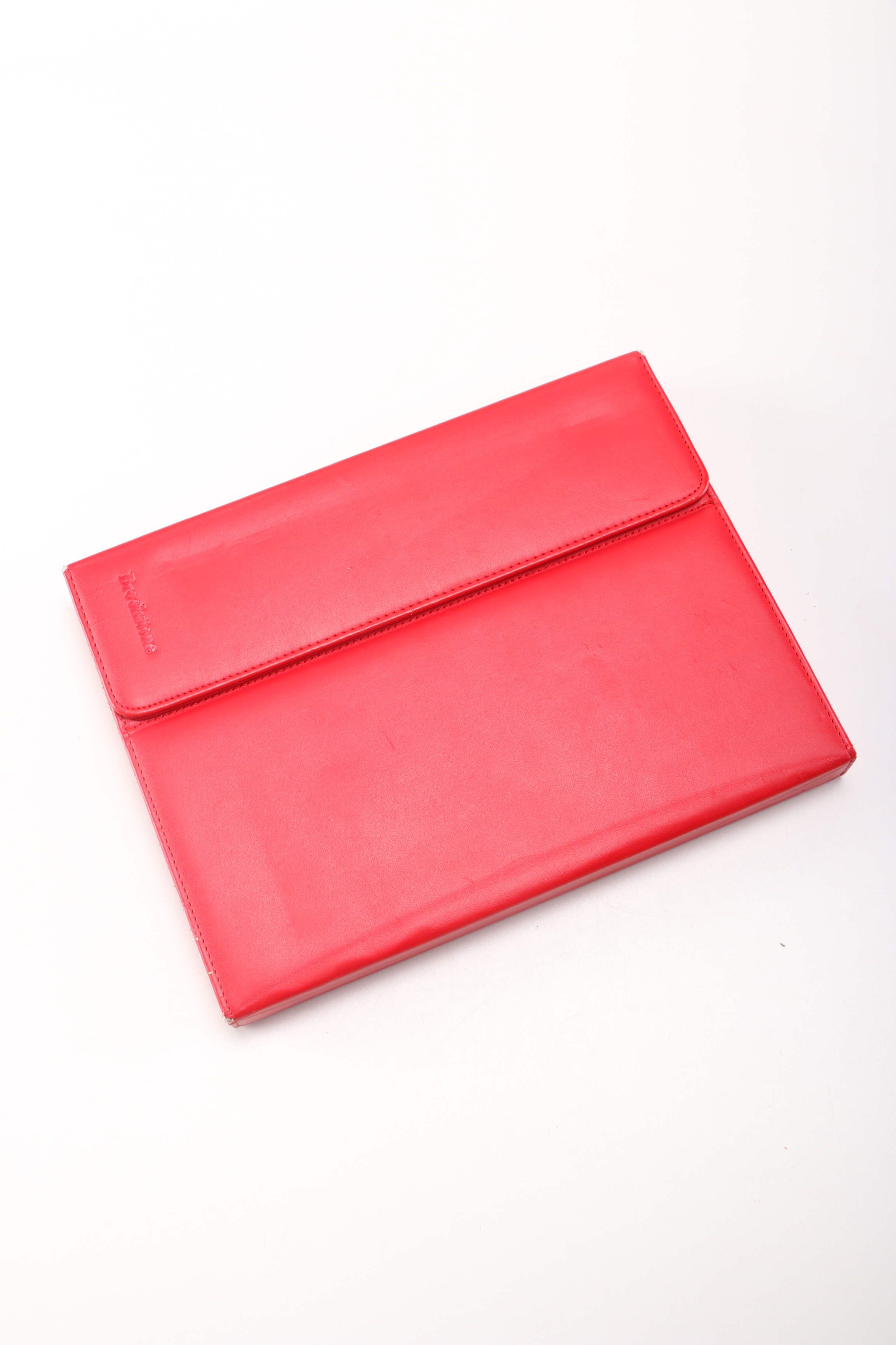 Red Bluetooth Brookstone Tablet Case With Keyboard