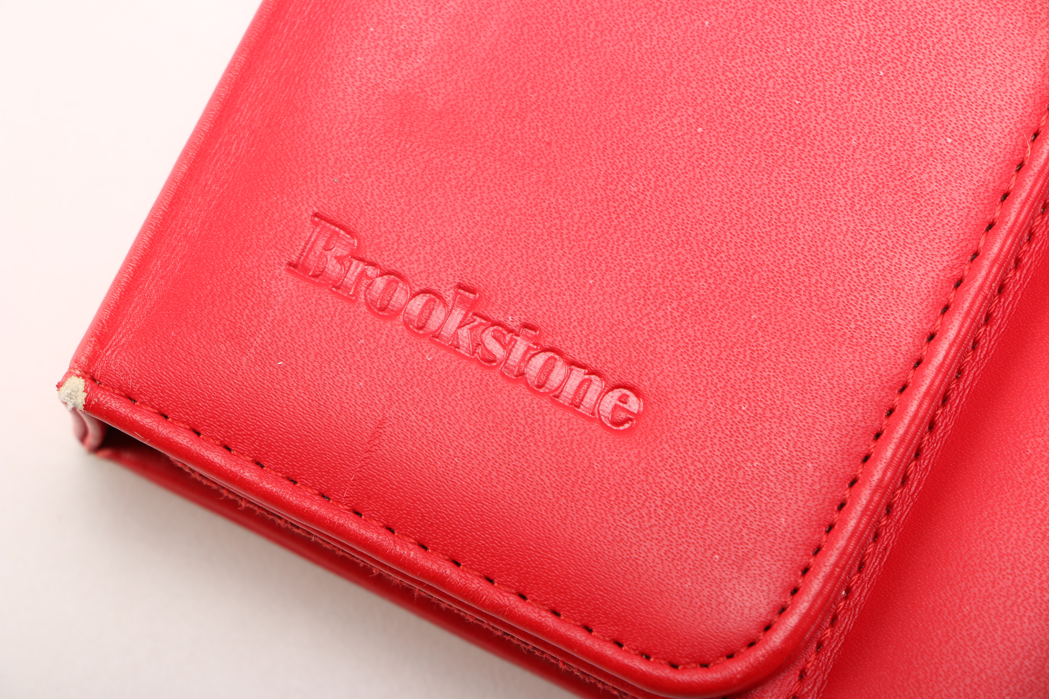 Red Bluetooth Brookstone Tablet Case With Keyboard