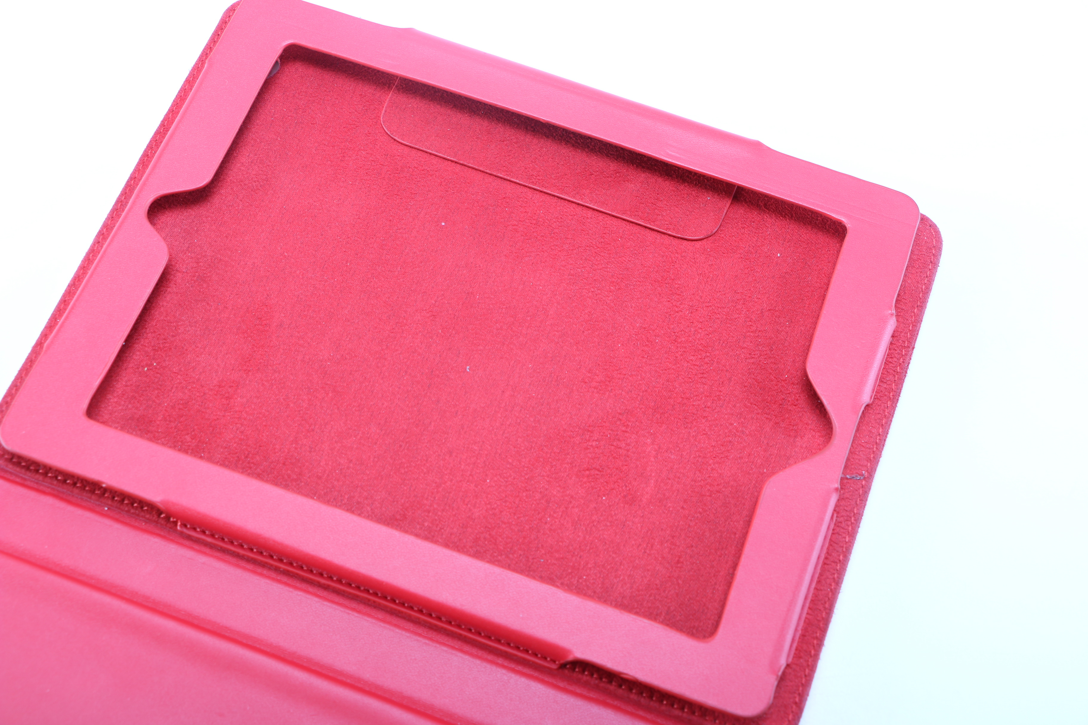 Red Bluetooth Brookstone Tablet Case With Keyboard