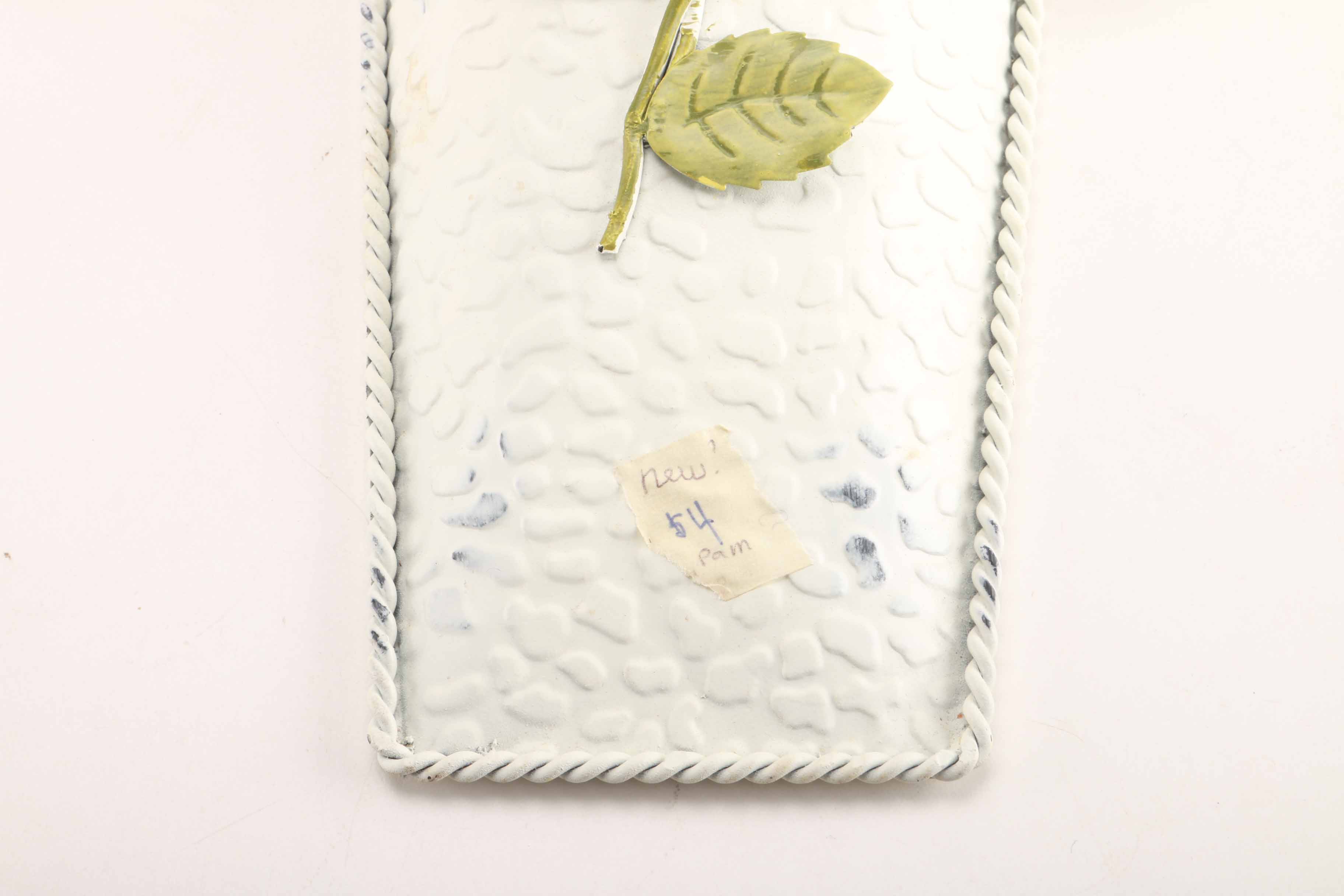 Metal Wall Hanging Sign and Planters