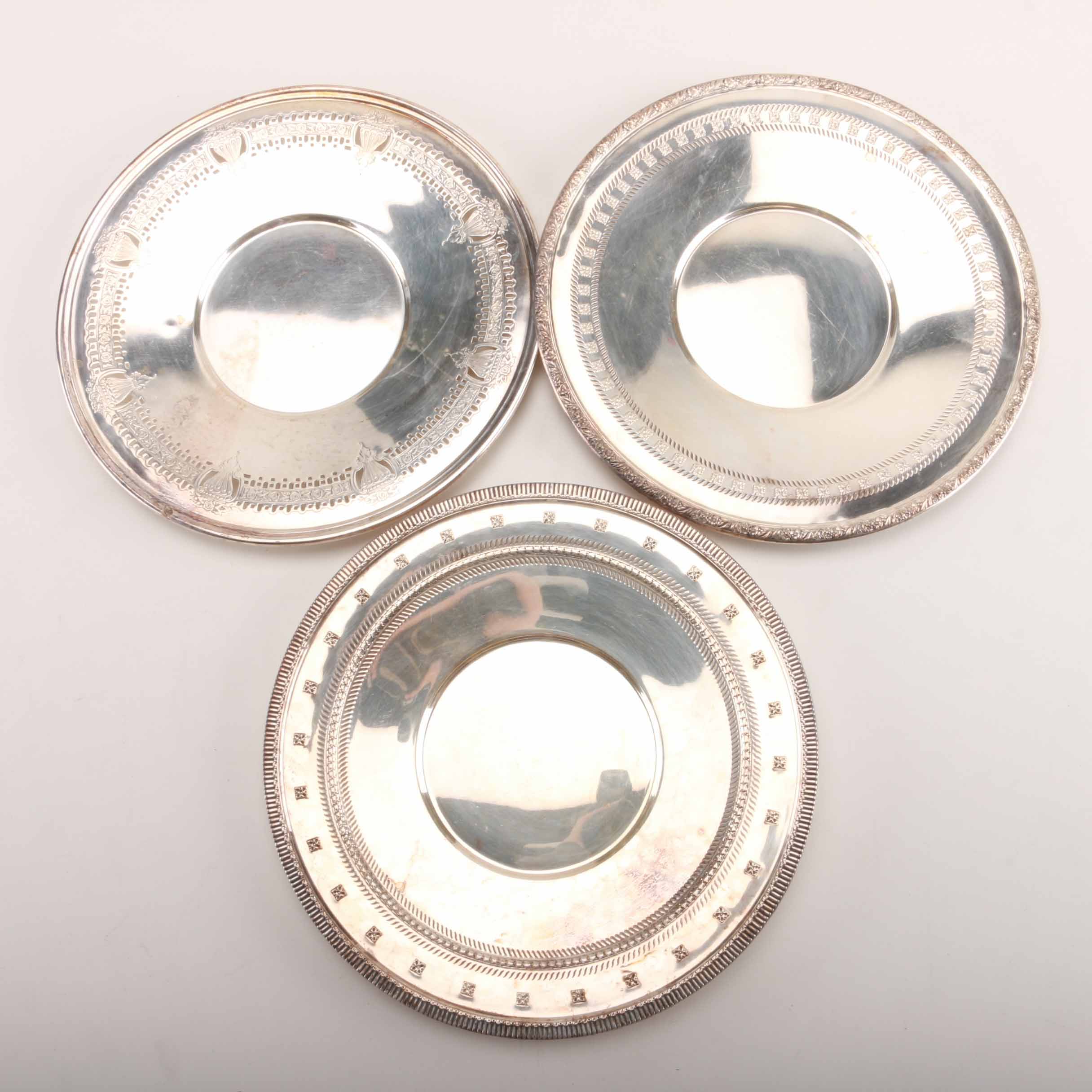 Group of Wallace  Silver Plate