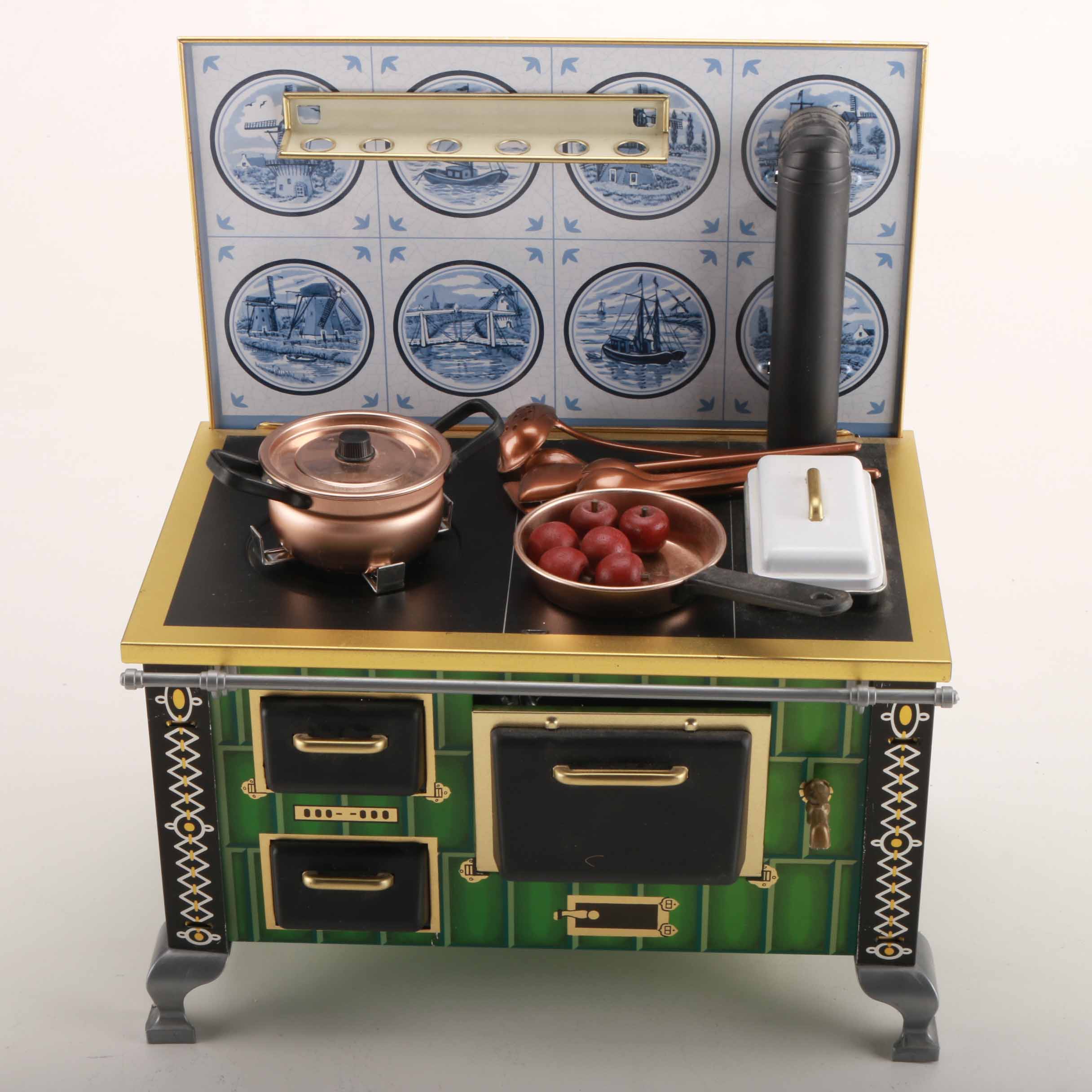 Western German Schopper Functioning Toy Stove