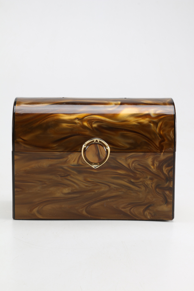 Wilardy Lucite Box Handbag