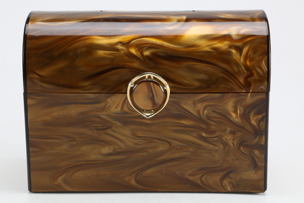 Wilardy Lucite Box Handbag