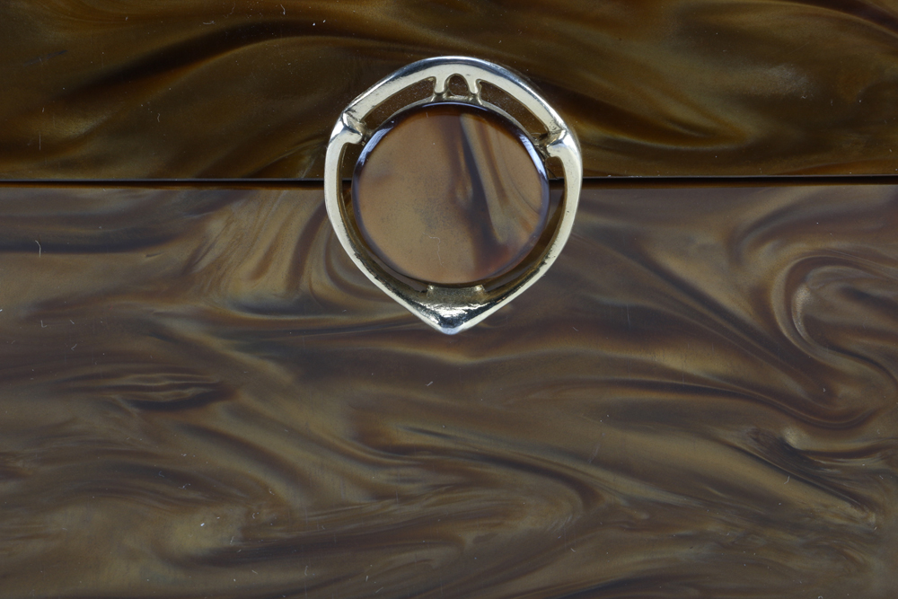 Wilardy Lucite Box Handbag