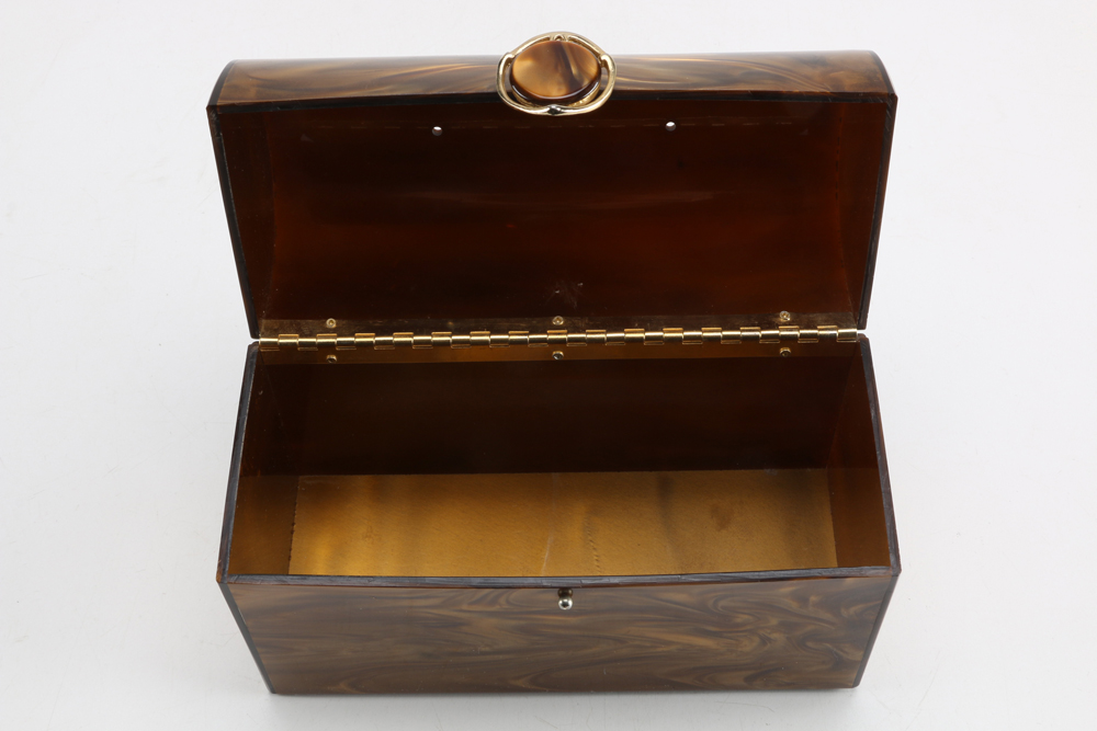 Wilardy Lucite Box Handbag