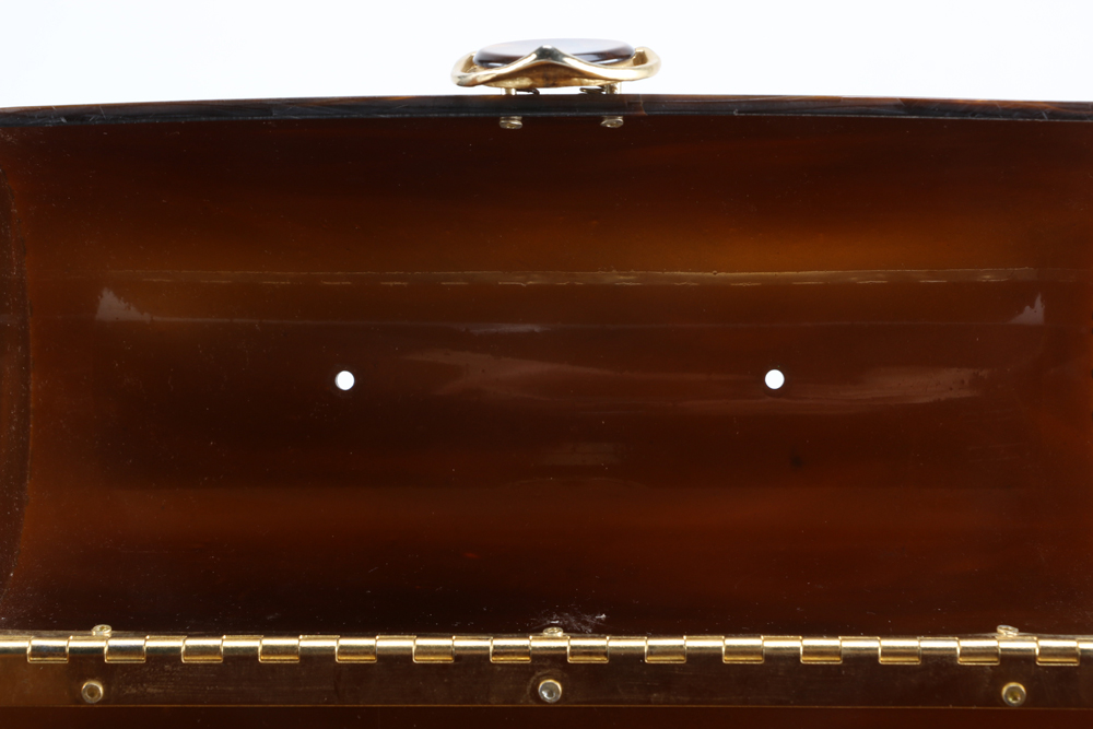 Wilardy Lucite Box Handbag