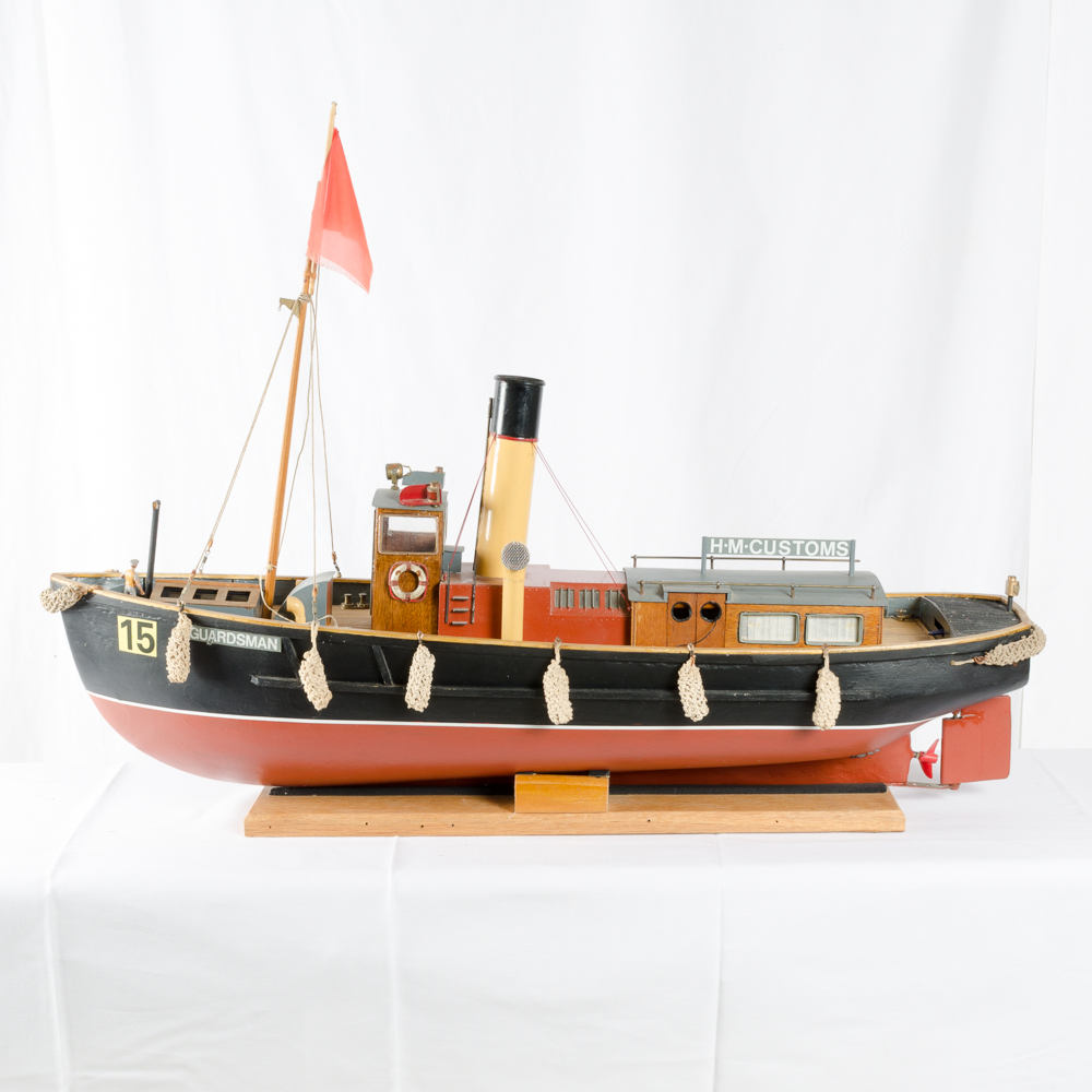 Model HM Customs Guardsman Ship