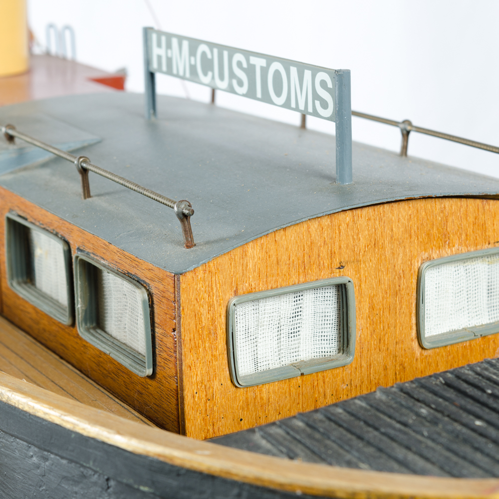 Model HM Customs Guardsman Ship