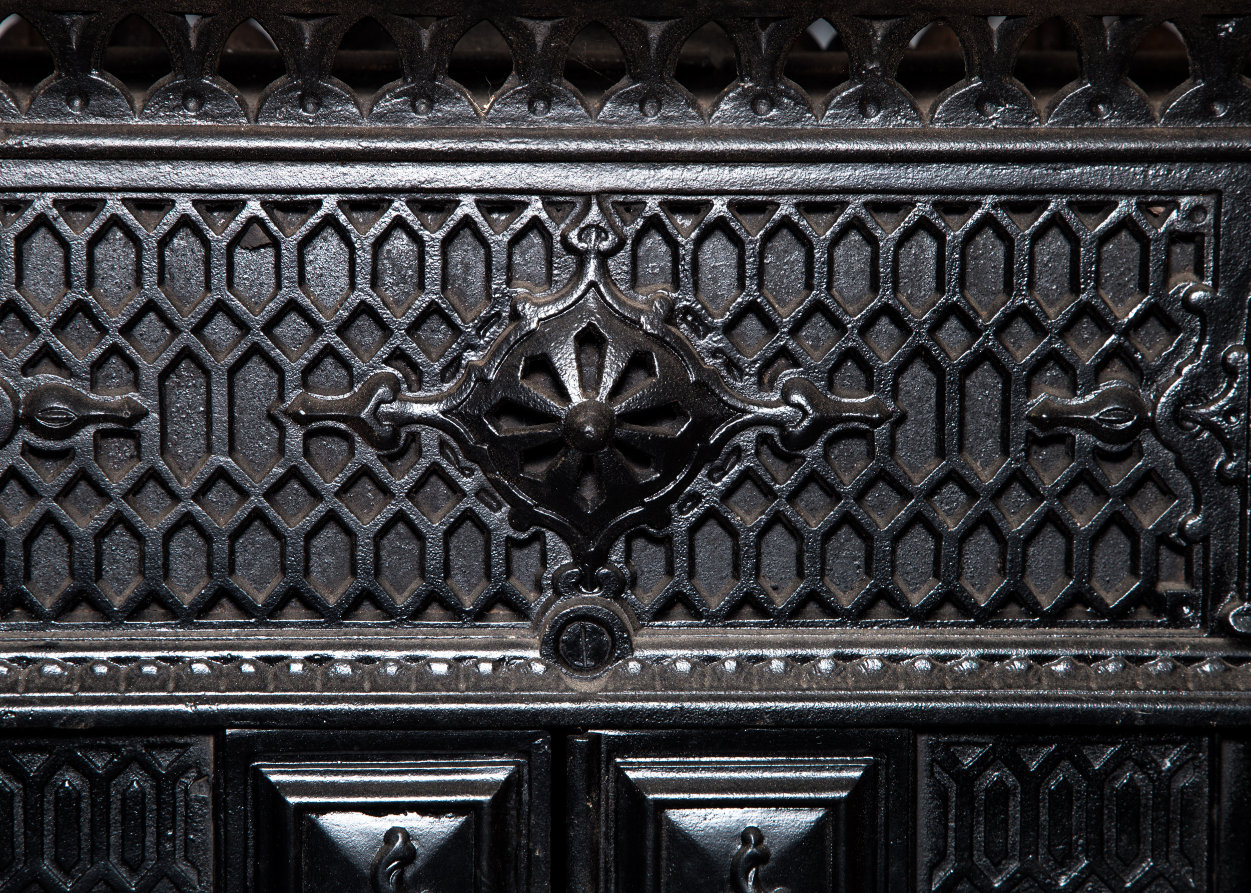 Antique "Persian Air Tight" Wood Burning Stove