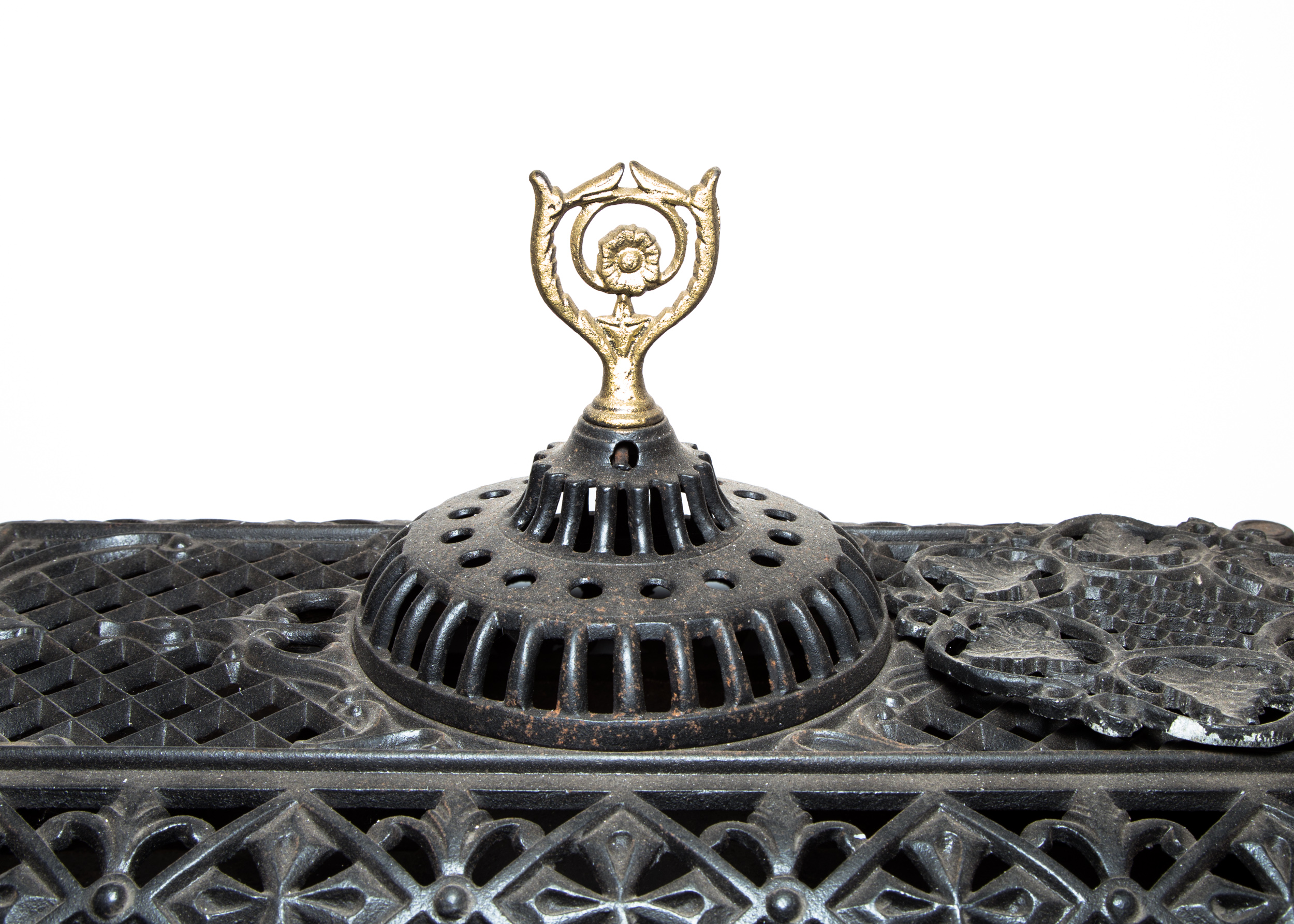 Antique "Persian Air Tight" Wood Burning Stove
