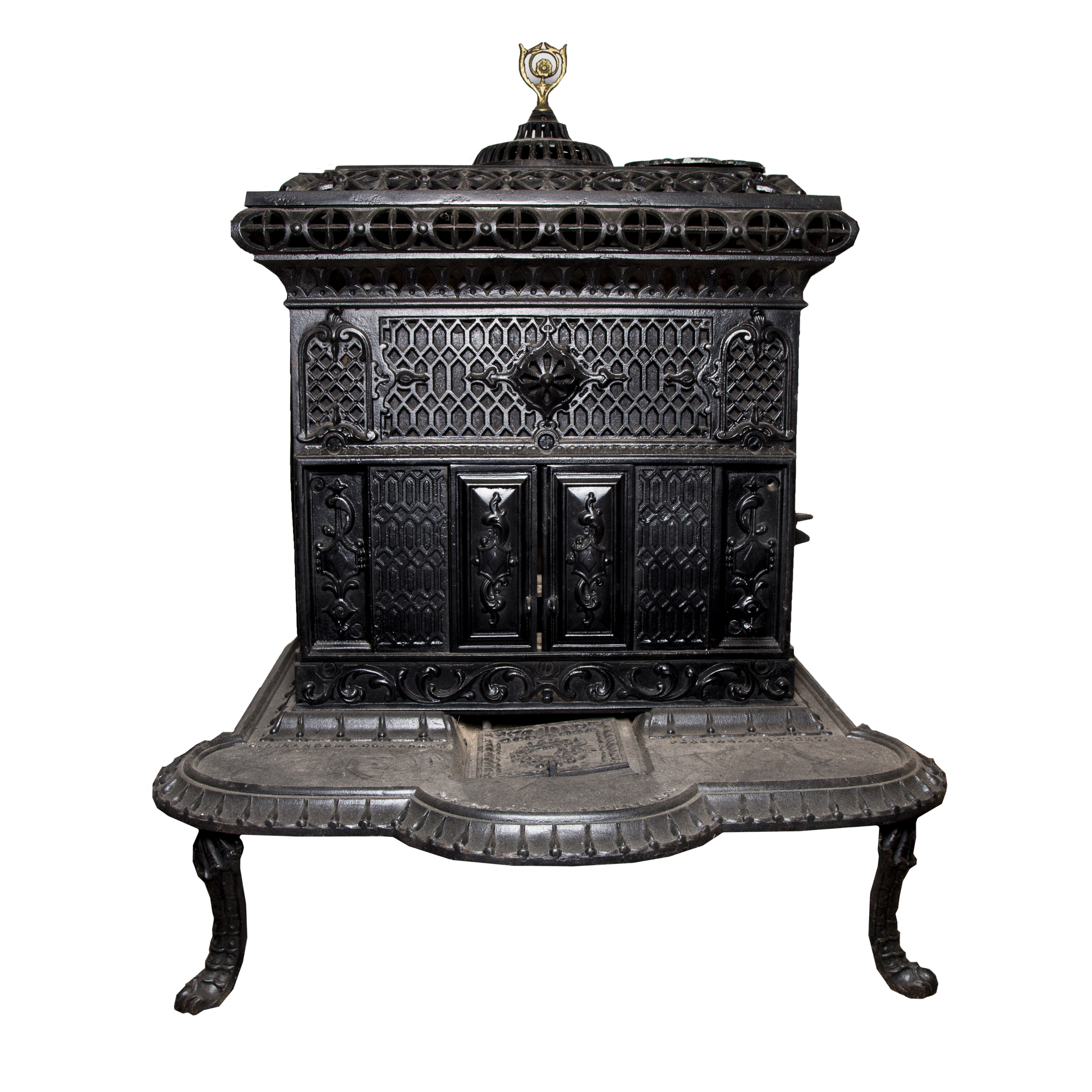 Antique "Persian Air Tight" Wood Burning Stove