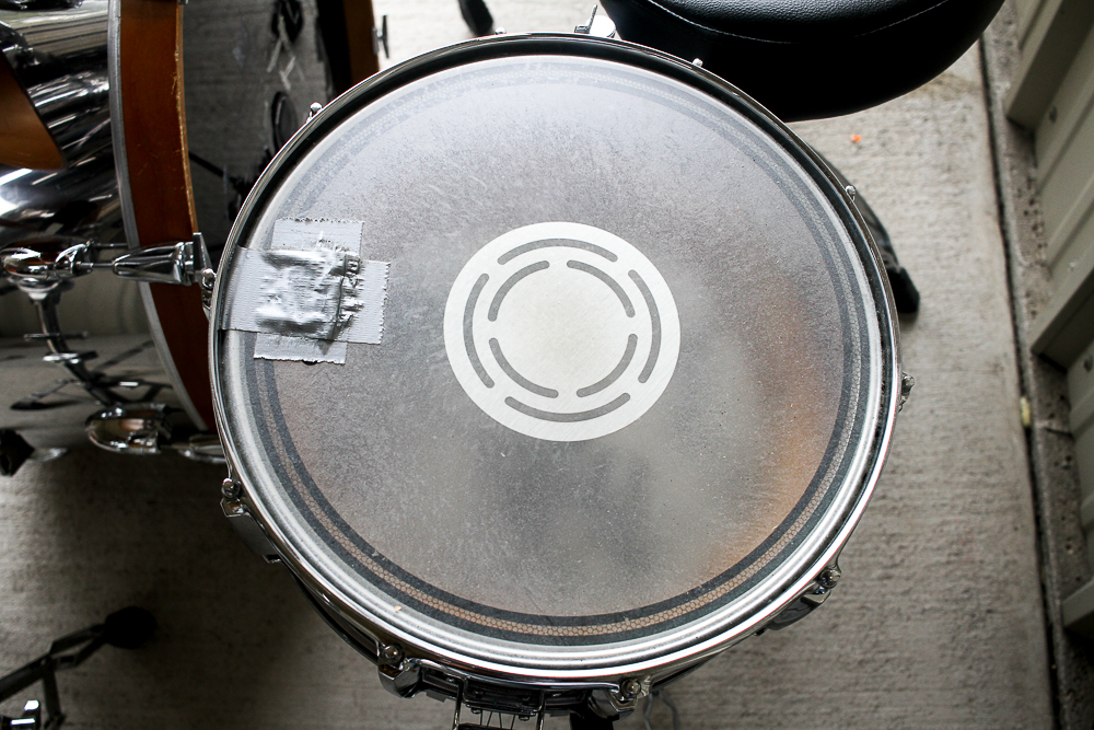 Yamaha Drum Set With Accessories Including Drum Heads