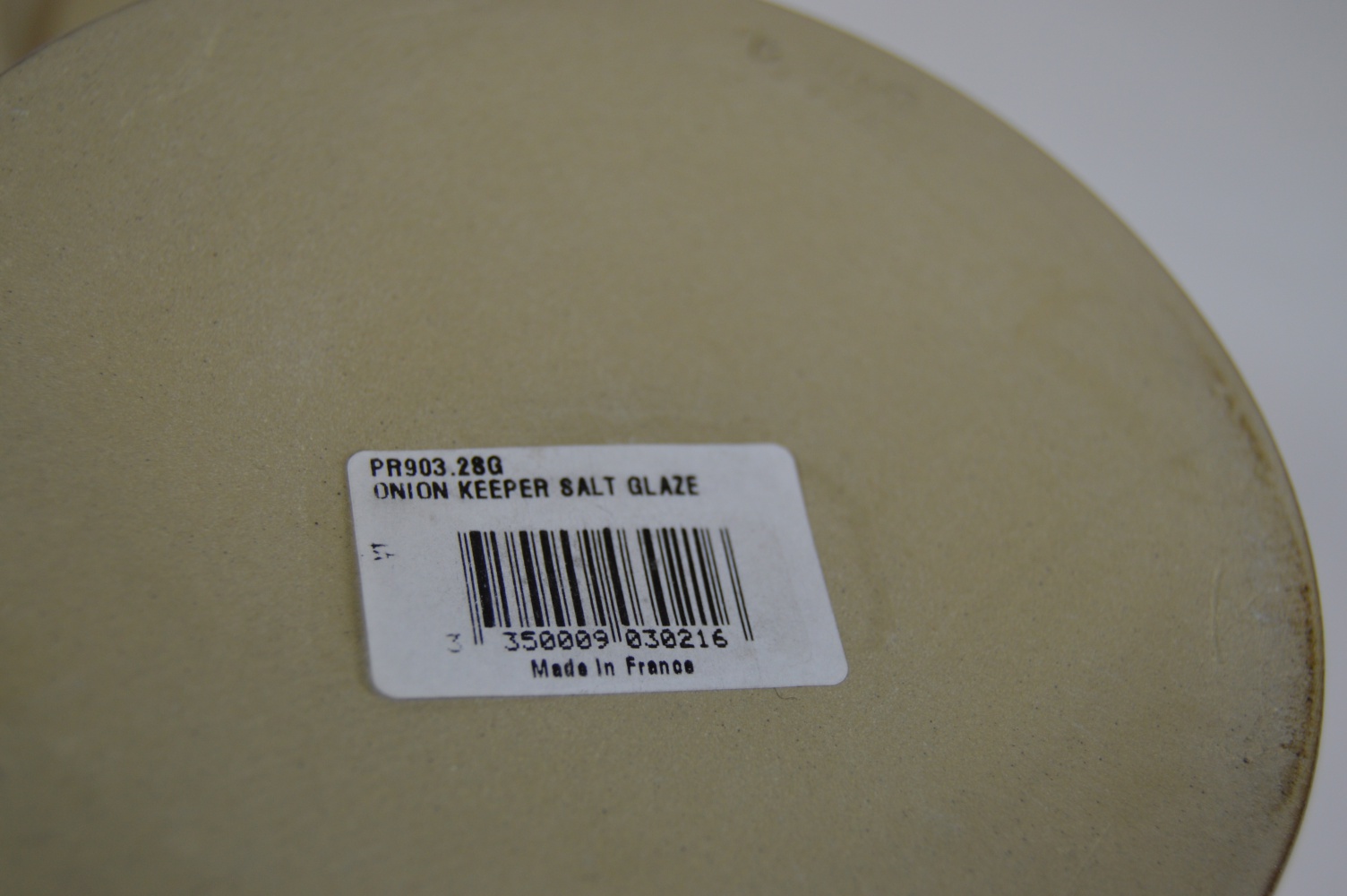 Two French Poterie Renault Berry Salt Glazed Storage Jars