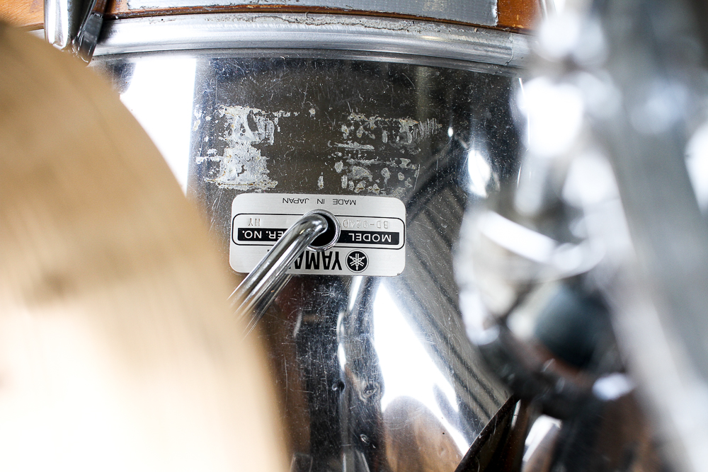 Yamaha Drum Set With Accessories Including Drum Heads