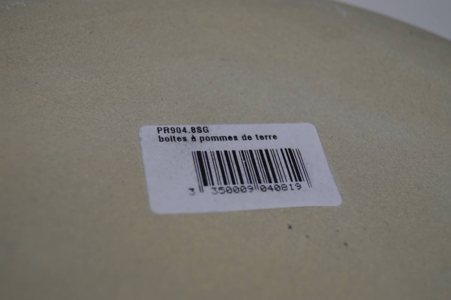 Two French Poterie Renault Berry Salt Glazed Storage Jars