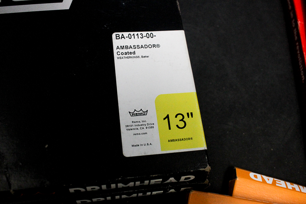 Yamaha Drum Set With Accessories Including Drum Heads